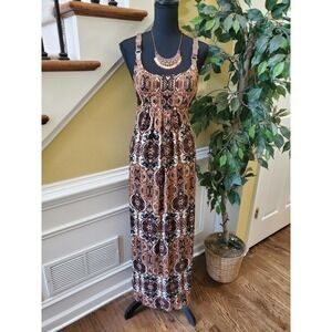 Fresh of LA Sleeveless Maxi Summer Dress Size M